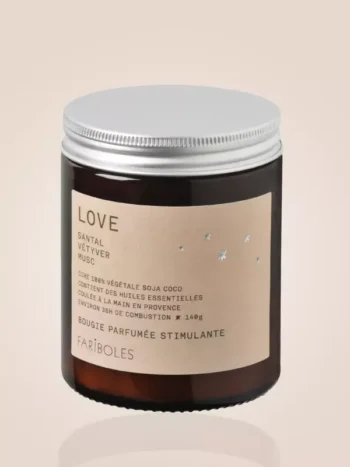 Bougie Love 140g - Fariboles