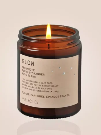 Bougie Slow 140g - Fariboles