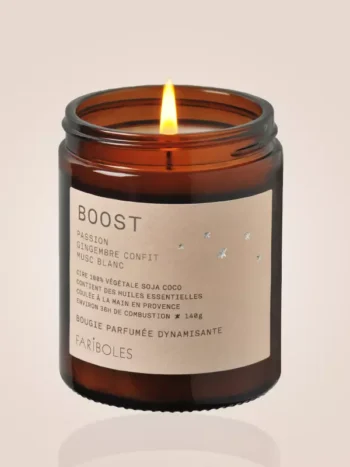 Bougie Boost 140g - Fariboles