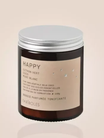 Bougie Happy 140g - Fariboles
