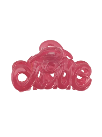 Pince Love rose 8cm - Bon Dep
