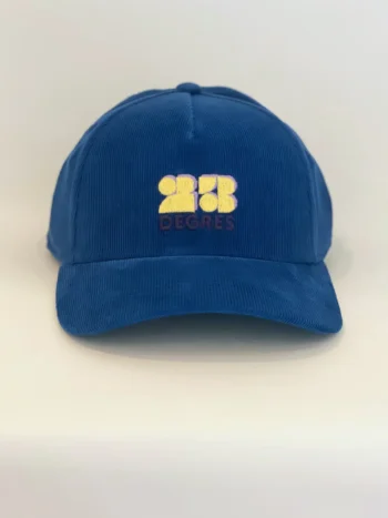 Casquette velours marine - 23 degrés