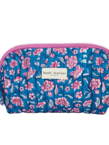 Trousse de toilette Edel Aqua - Bindi Atelier