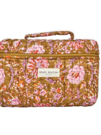 Trousse vanity Kiala Biscuit - Bindi Atelier