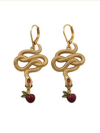 Boucles Sissi pomme gm - La2l