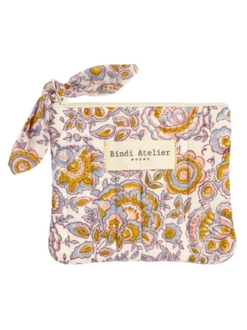 Porte monnaie Garda bleuet - Bindi Atelier