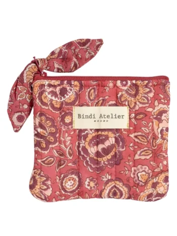 Porte monnaie Garda Framboise - Bindi Atelier