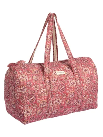 Sac week end Garda Framboise - Bindi Atelier