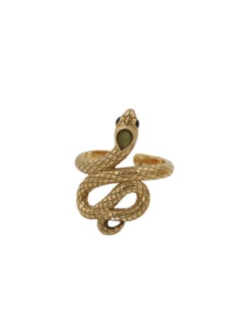Bague Sissi serpent pierre -La2l