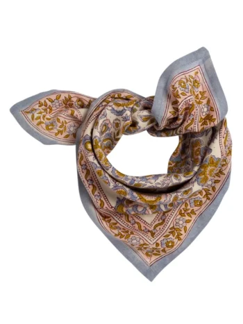 Foulard Garda Bleuet petit modèle - Bindi Atelier