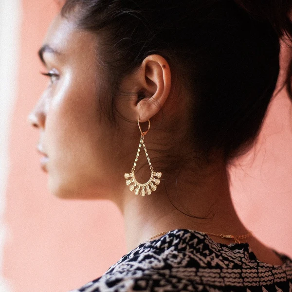 Boucles d'oreilles Zana - Laeti Trema – Image 2