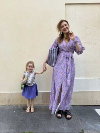 Robe Jessica lilas