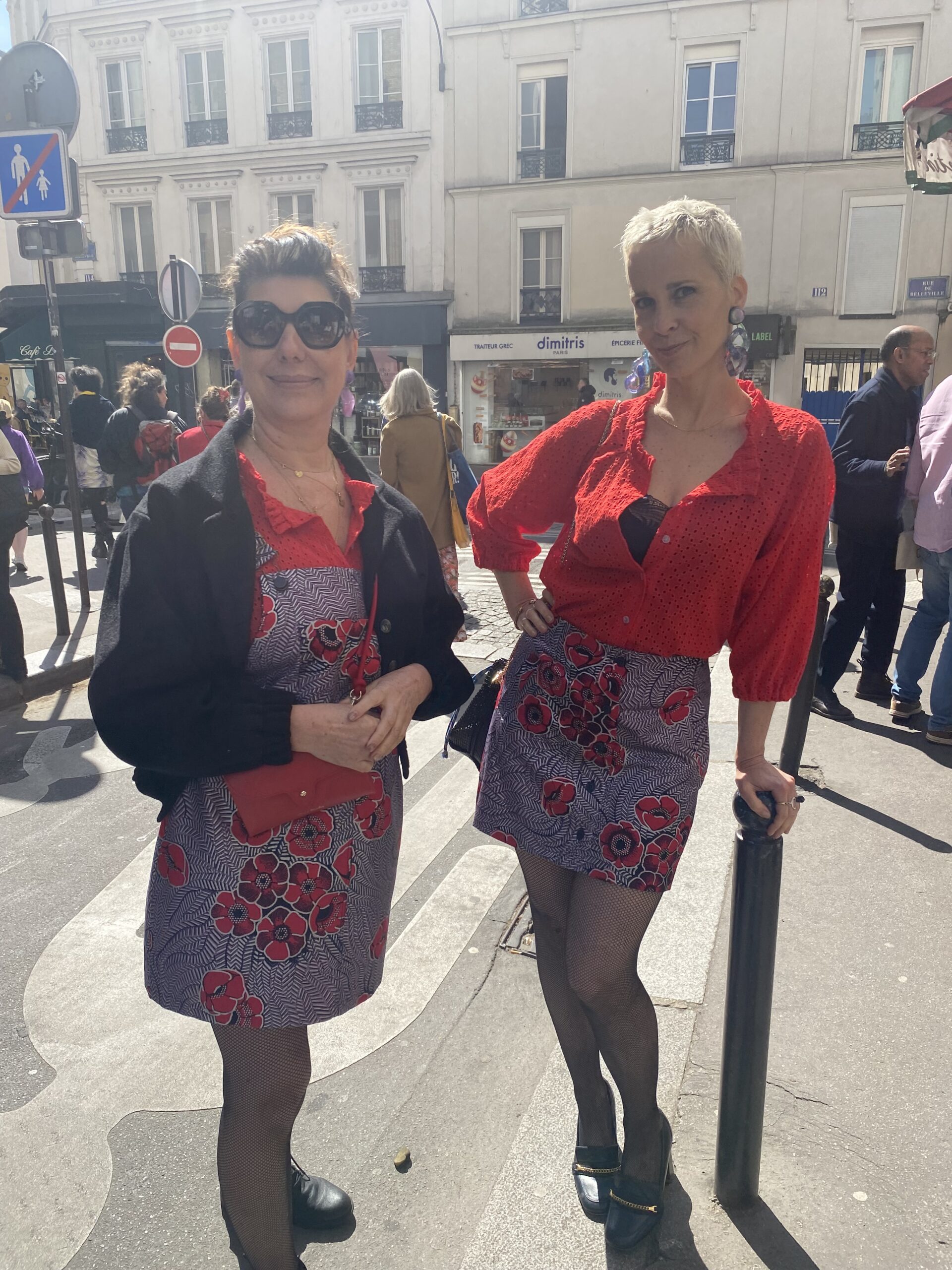 Blouse June rouge – Image 3