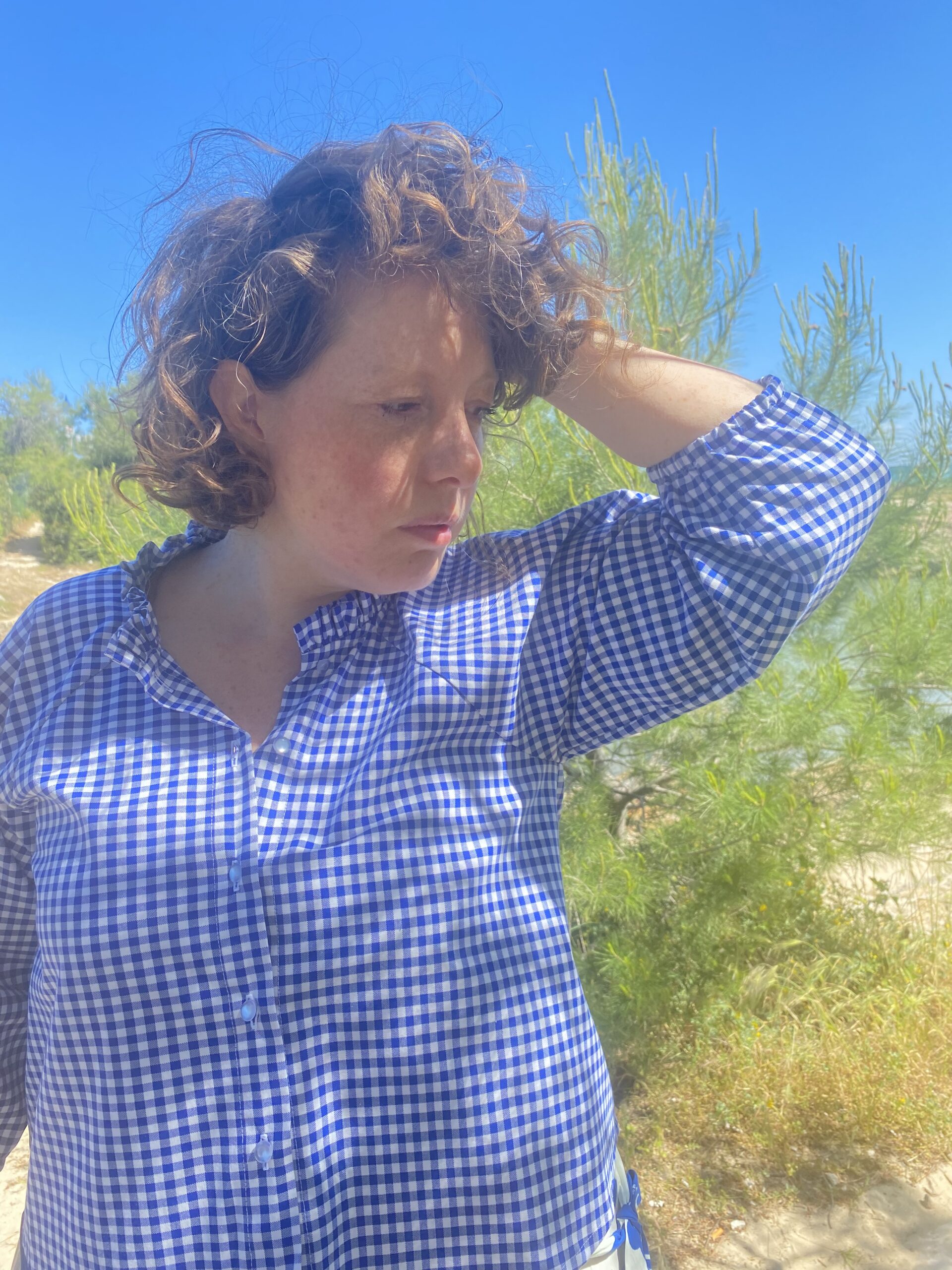 Blouse june vichy – Image 4