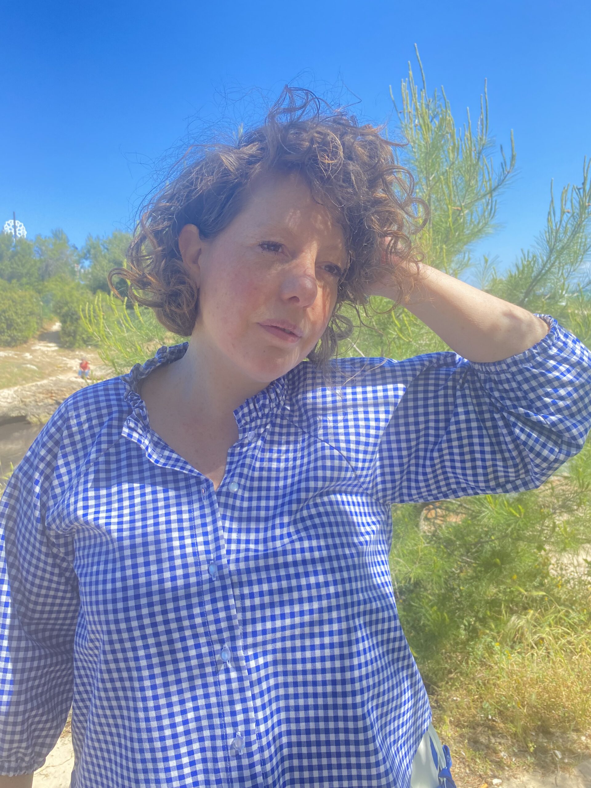 Blouse june vichy – Image 2