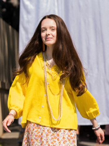 Blouse June jaune