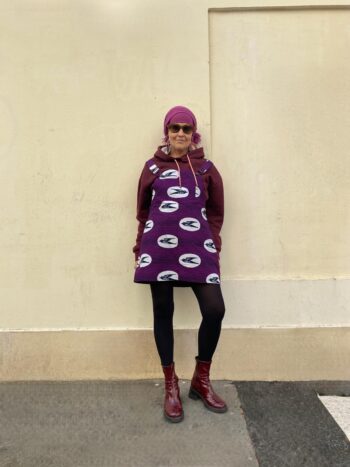Robe Josette wax hirondelles - Les Roussoeurs