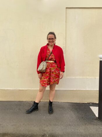 Robe Jessie rouge - Les Roussoeurs