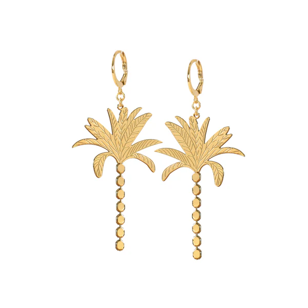 Boucles d'oreilles Palmier - Laeti Trema