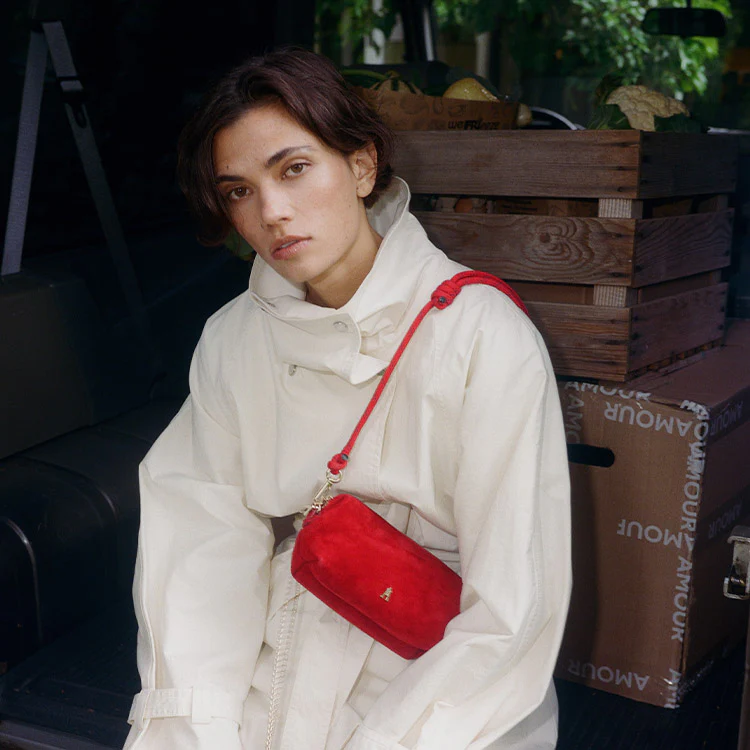 Nuage suede rouge - Craie Studio – Image 3