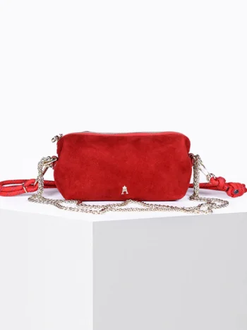 Nuage suede rouge - Craie Studio