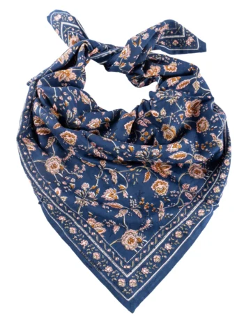 Foulard Vesta Nuit grand modèle - Bindi Atelier