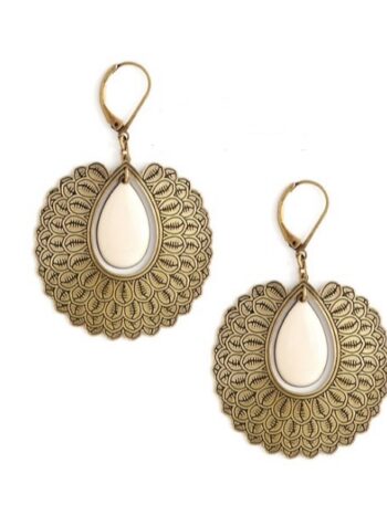 Boucles d'oreilles Caraîbes coquillages - Amélie Blaise