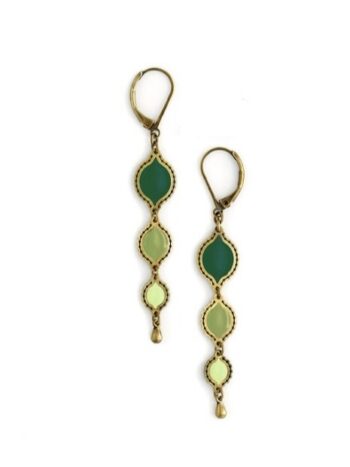 Boucles d'oreilles Flamenca triple - Amélie Blaise