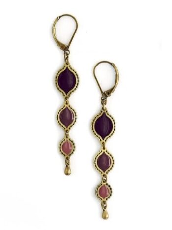 Boucles d'oreilles Flamenca triple - Amélie Blaise